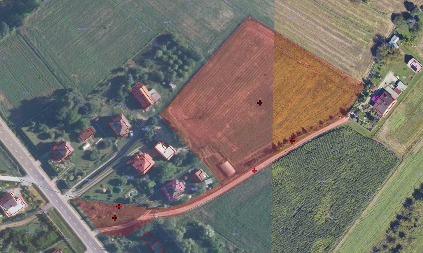 Lokalizacja działki - mapa Lokalizacja działki - mapa