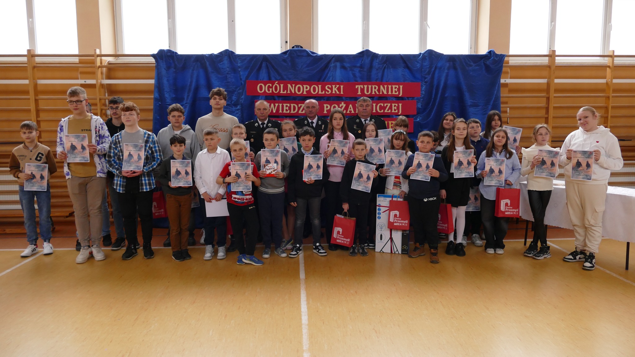 Gminny Turniej Wiedzy Pożarniczej