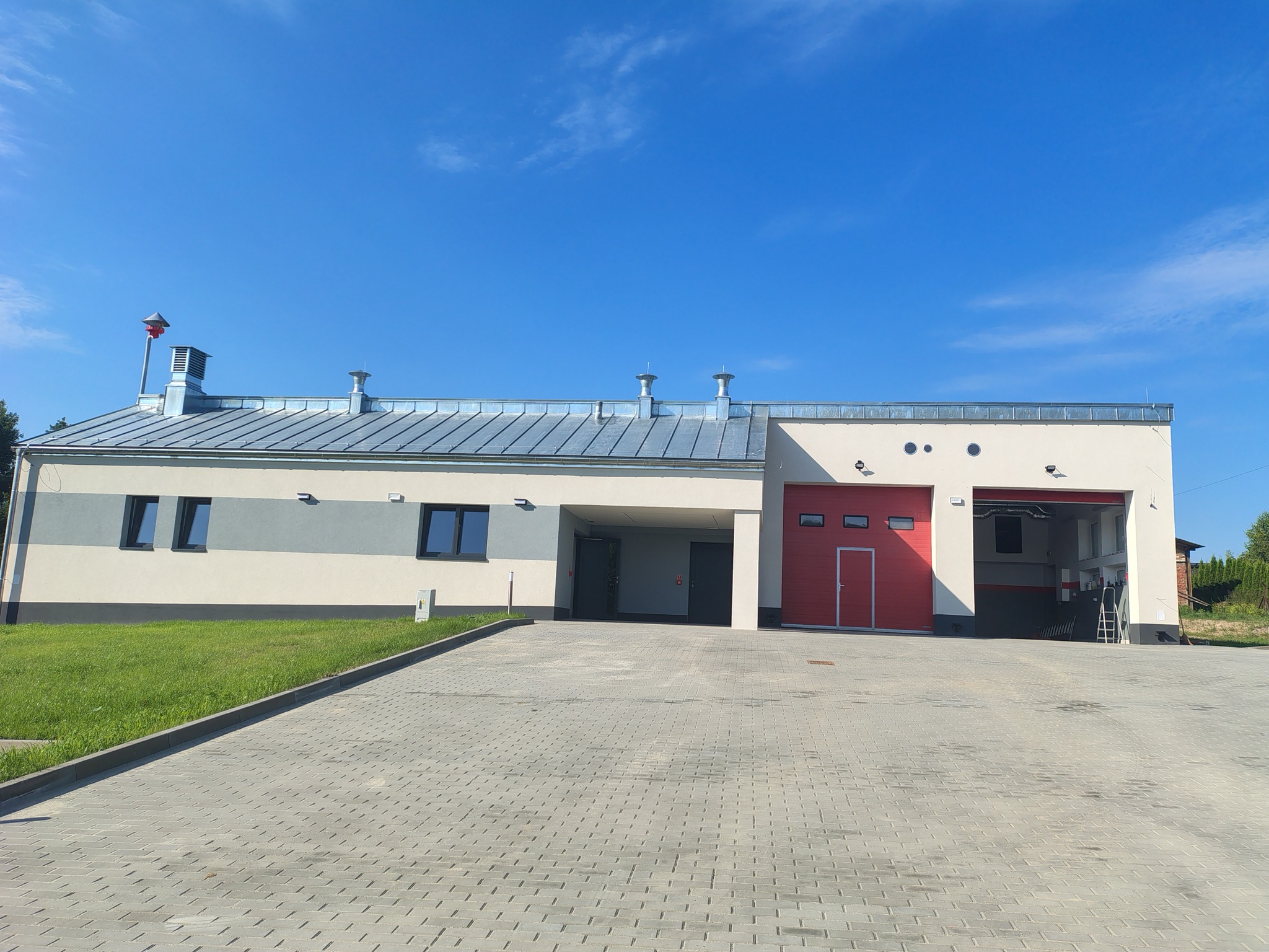 Zakończenie przebudowy budynku OSP w Grochowcach