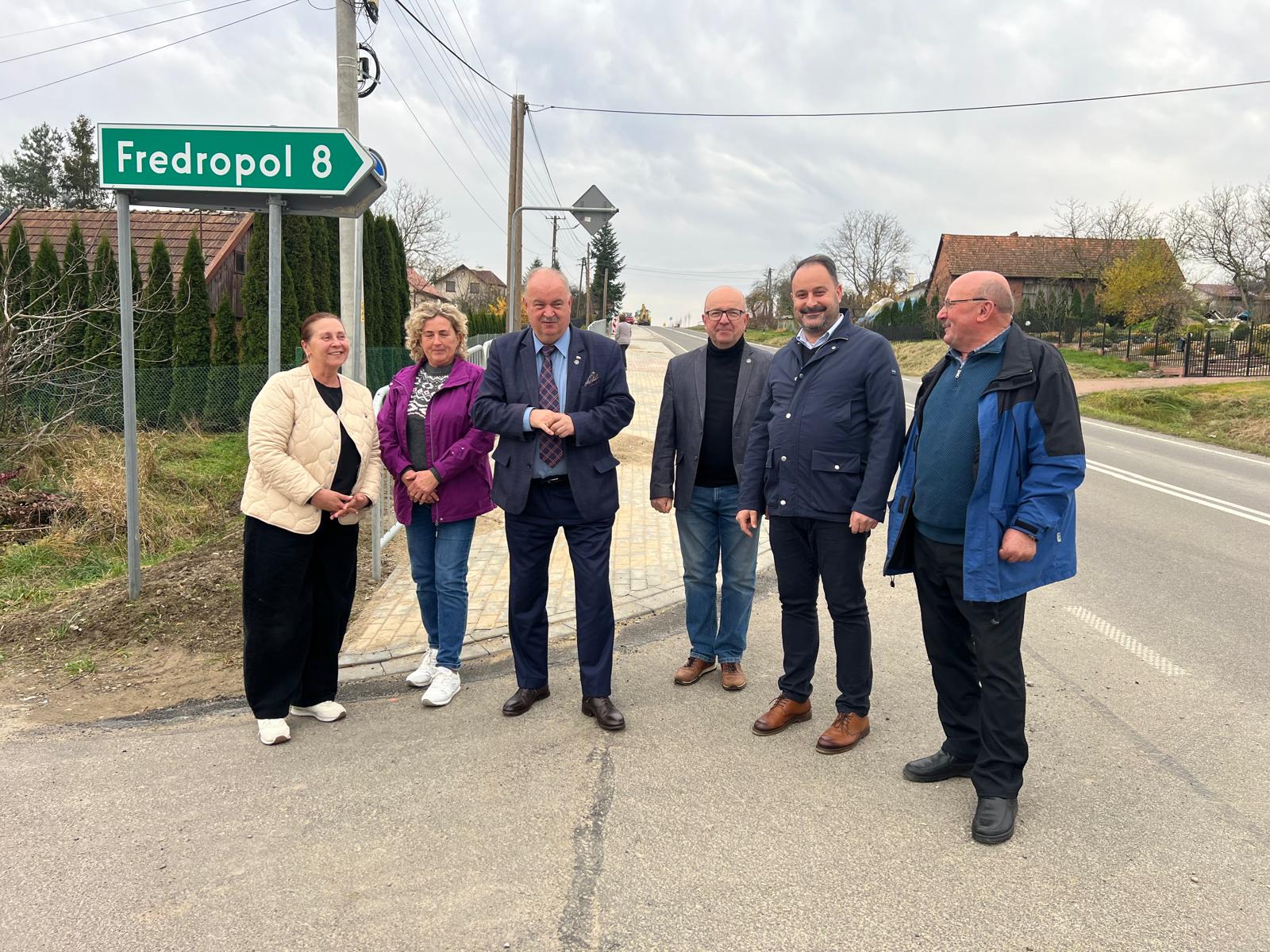 Przebudowa drogi wojewódzkiej w Hermanowicach