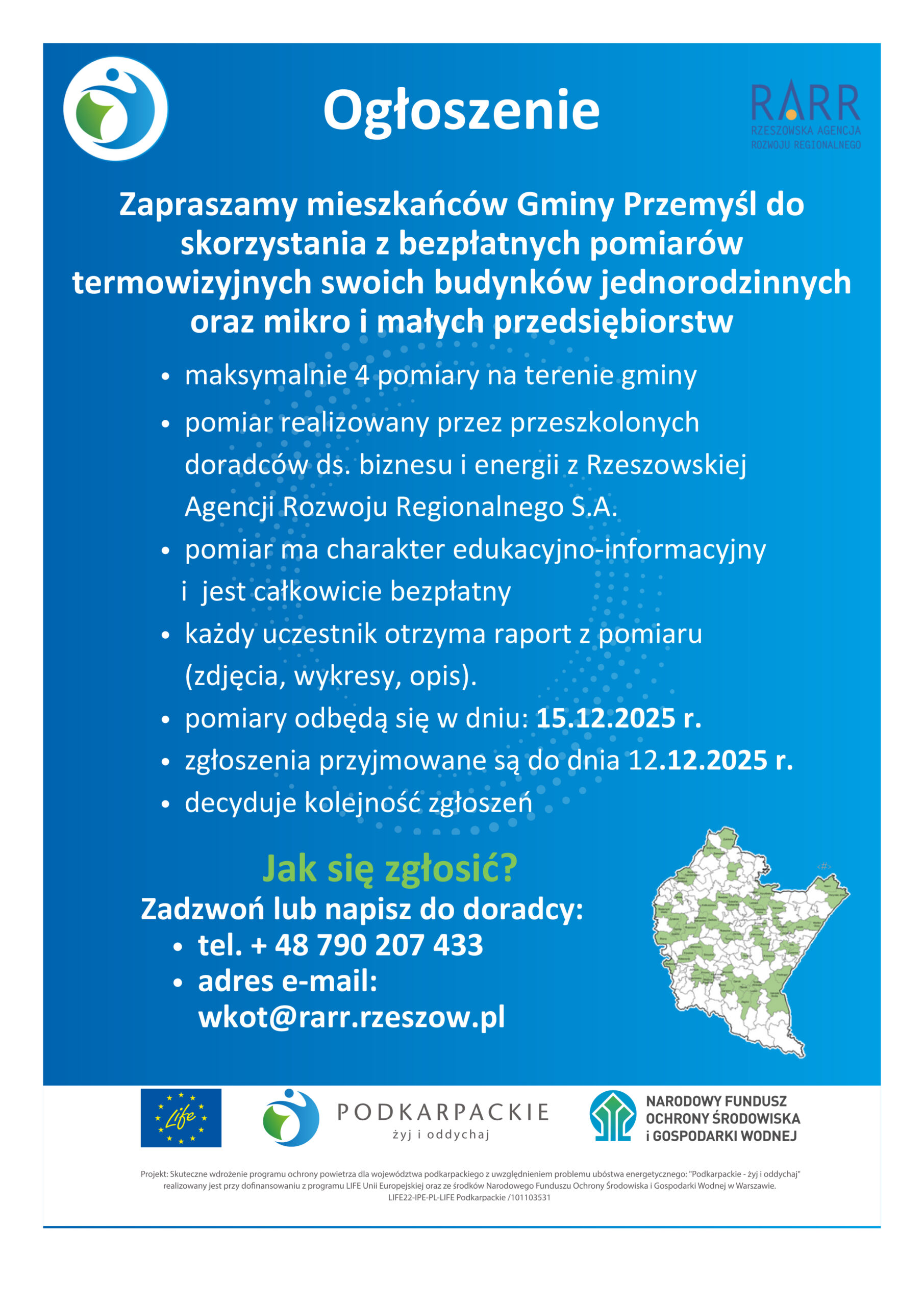 Bezpłatne pomiary termowizyjne