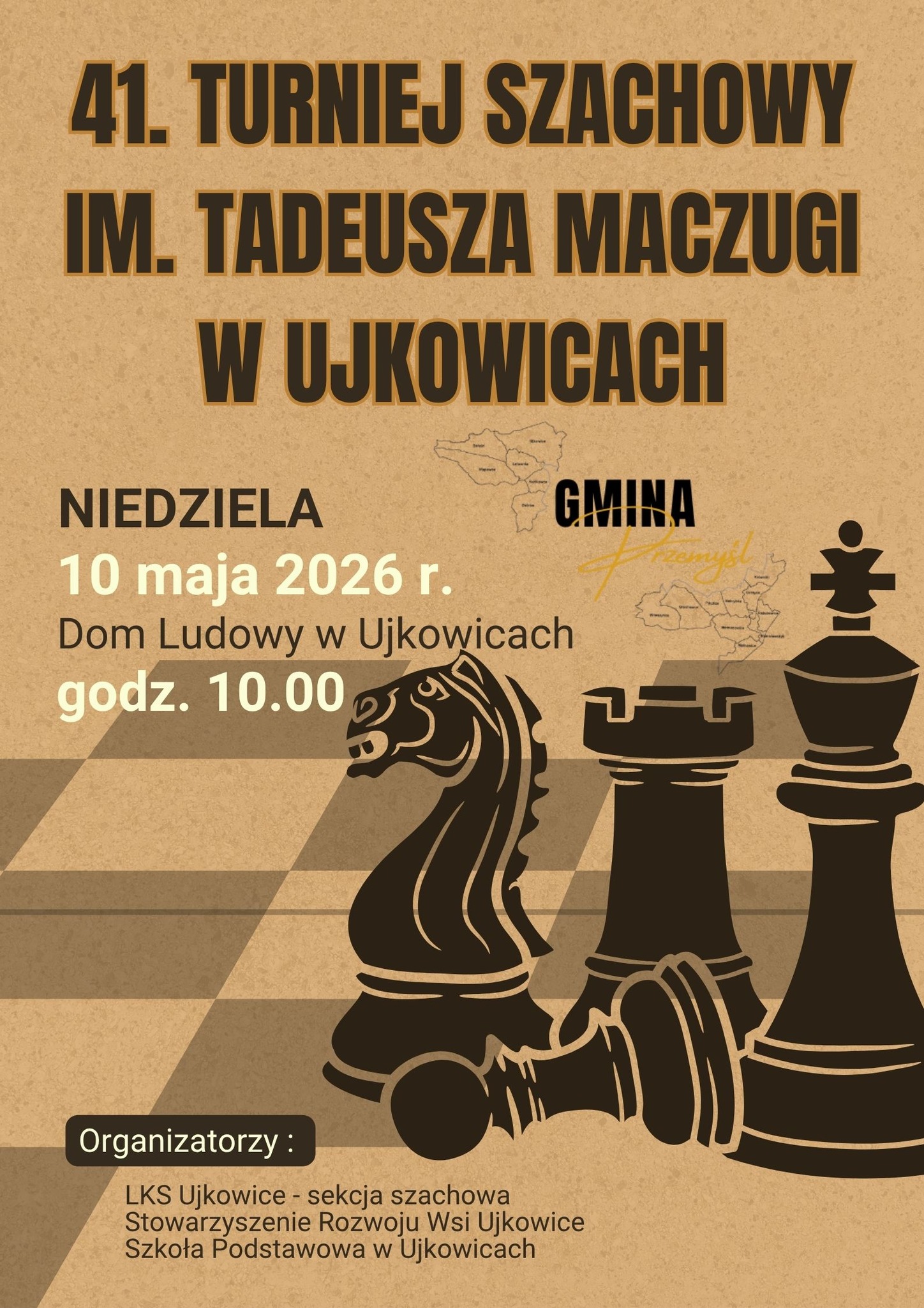 41. Turniej Szachowy im. Tadeusza Maczugi w Ujkowicach