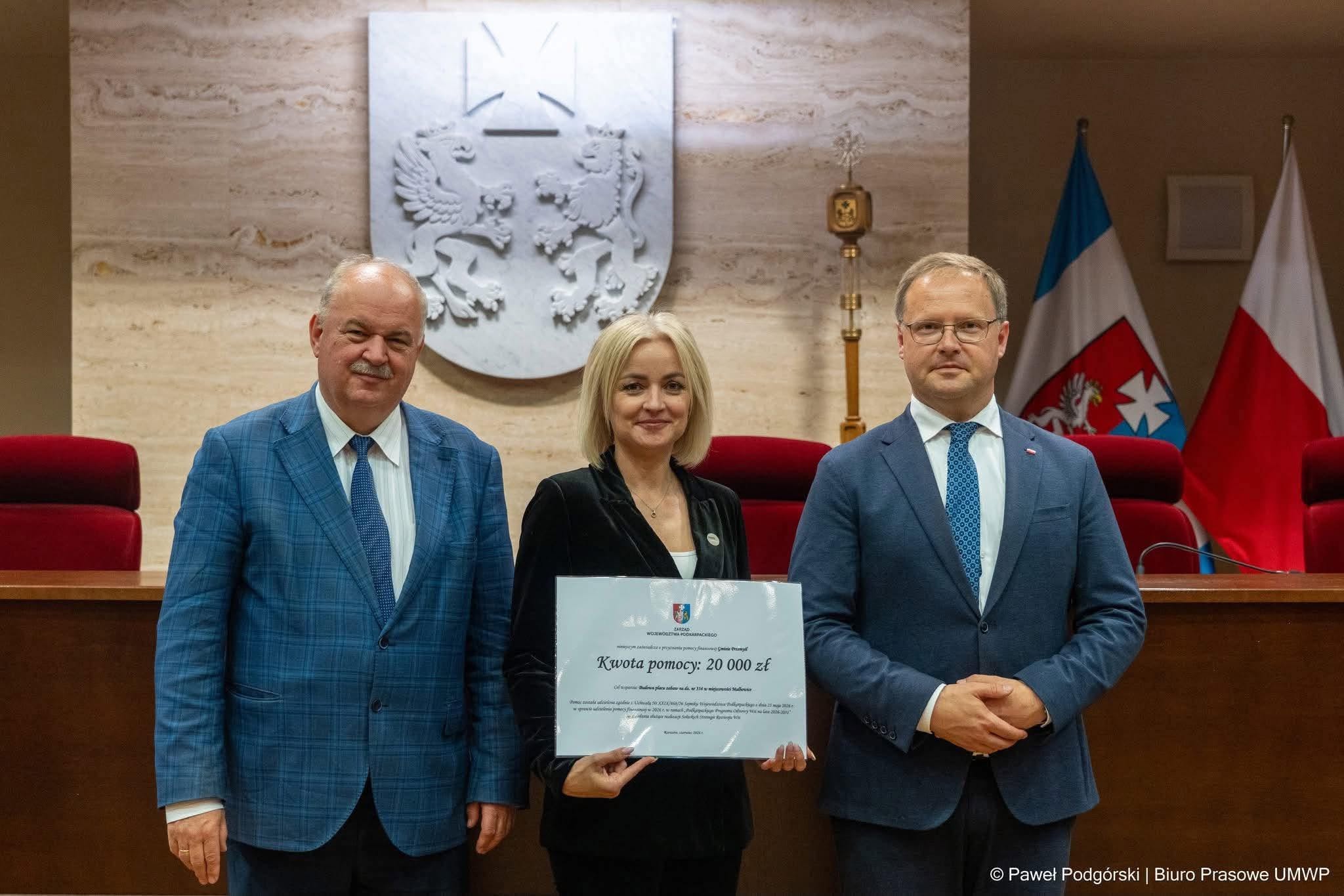 Dofinansowanie dla Gminy Przemyśl w ramach Podkarpackiego Programu Odnowy Wsi!