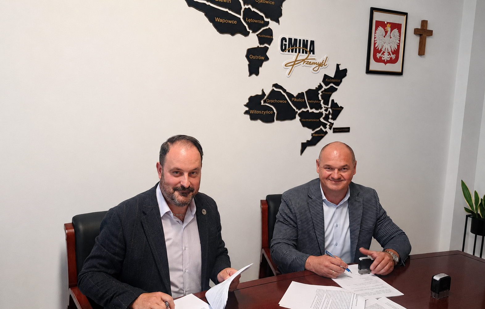 Podpisano umowę na rozbudowę kanalizacji sanitarnej do przejścia granicznego w Malhowicach!